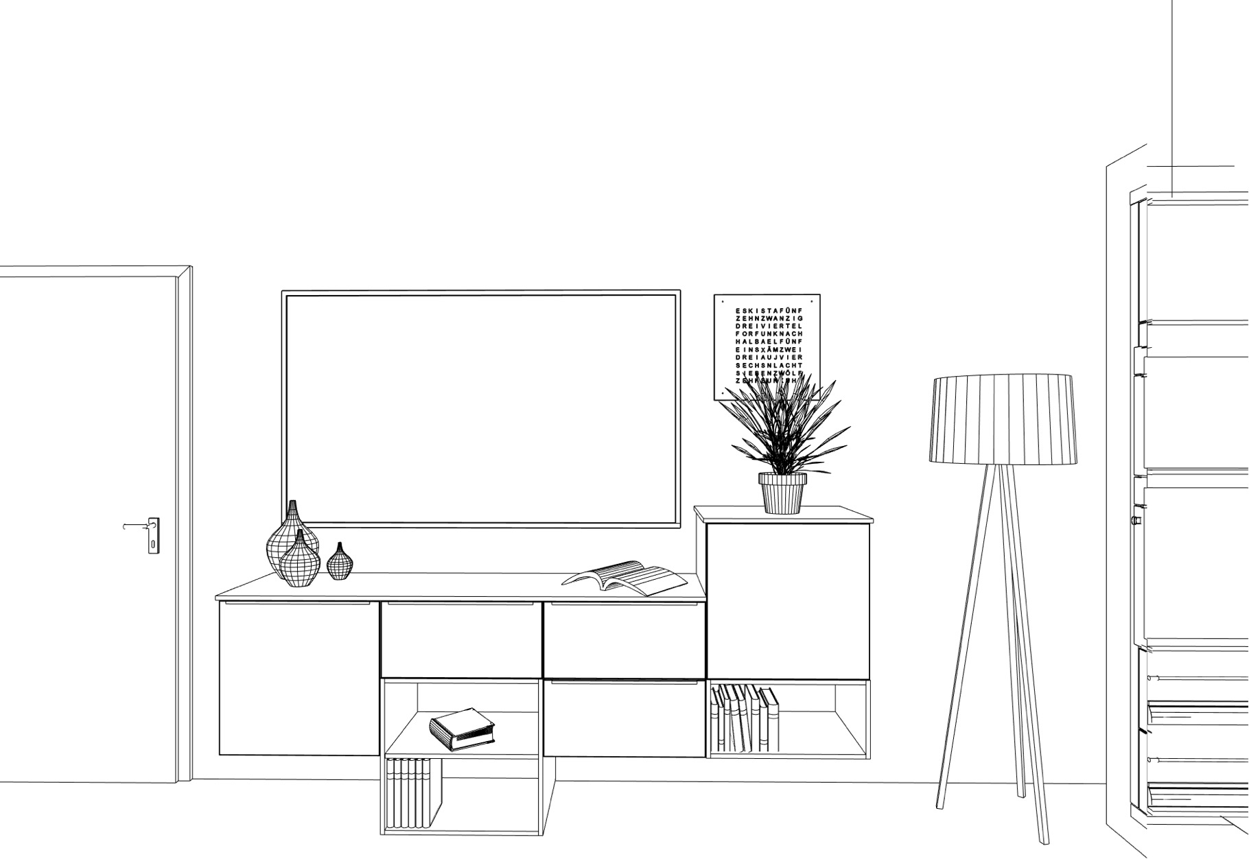 Das Flatscreen- Modul